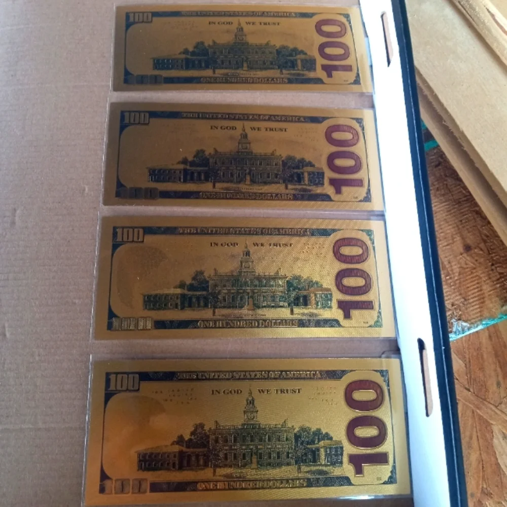 🏀🏆Kobe Bryant "24KT Gold - $100 Banknote" Card Set🏆🏀 Last Set Available! - Picture 4 of 4